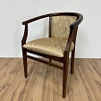 Кресло Капри-6 600 х 590 х 790 мм / тон 24 / сп Caledonia mocca / сид Caledonia diamond mocca мебель