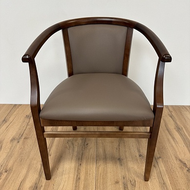 Кресло Капри-6 600 х 590 х 790 мм / тон 10 / кожзам Domus cacao мебель