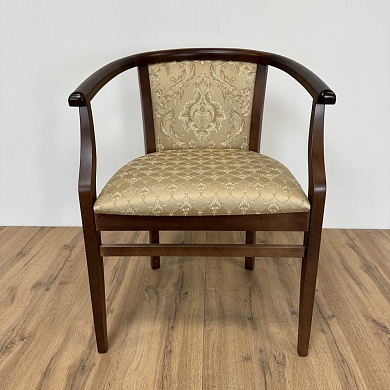Кресло Капри-6 600 х 590 х 790 мм / тон 24 / сп Caledonia mocca / сид Caledonia diamond mocca мебель
