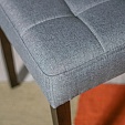 Стул Эстер 580*460*870  ( С. Kiton 06 / ножки Бук / Тон- 6 (морилка Венге))
