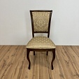 Стул Венеция-М18 460 х 560 х 940 мм / тон 6м / сп Caledonia mocca / сид Caledonia diamond mocca
