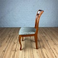 Стул Венеция-М3 470 х 560 х 940 мм / тон 4м / тк Eterna deep taupe