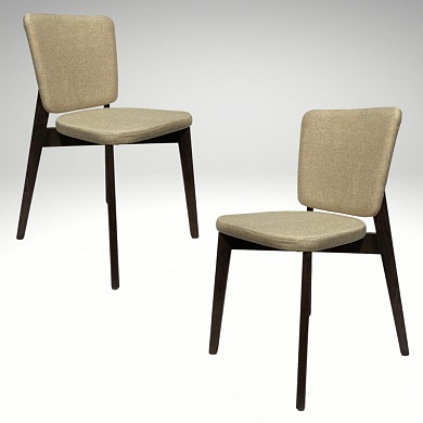 Стул Safir 510*500*840  ( Монтана 051 / корпус Бук / Тон- 6 (морилка Венге))