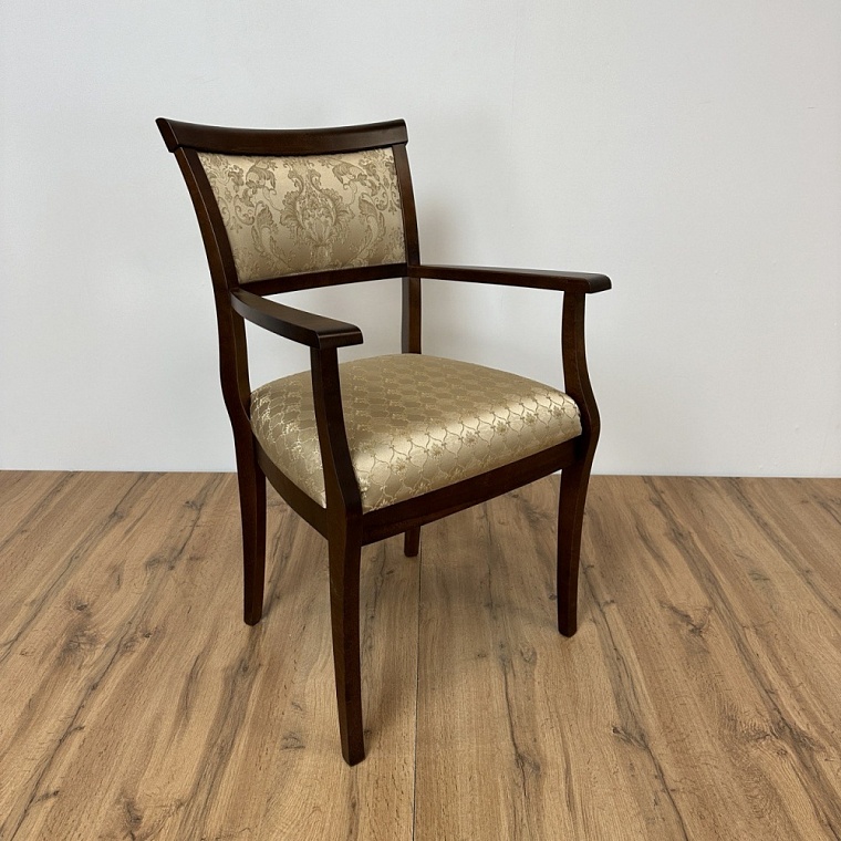 Кресло Версаль-10 580 х 590 х 940 / тон 10 / сп Caledonia mocca / сид Caledonia diamond mocca