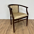 Кресло Капри-6 600 х 590 х 790 мм / тон 24 / сп Caledonia mocca / сид Caledonia diamond mocca мебель