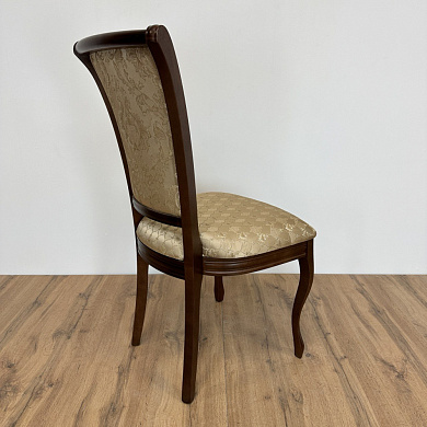 Стул Кабриоль-20 520 х 600 х 990 / тон 10 / сп Caledonia mocca / сид Caledonia diamonf mocca